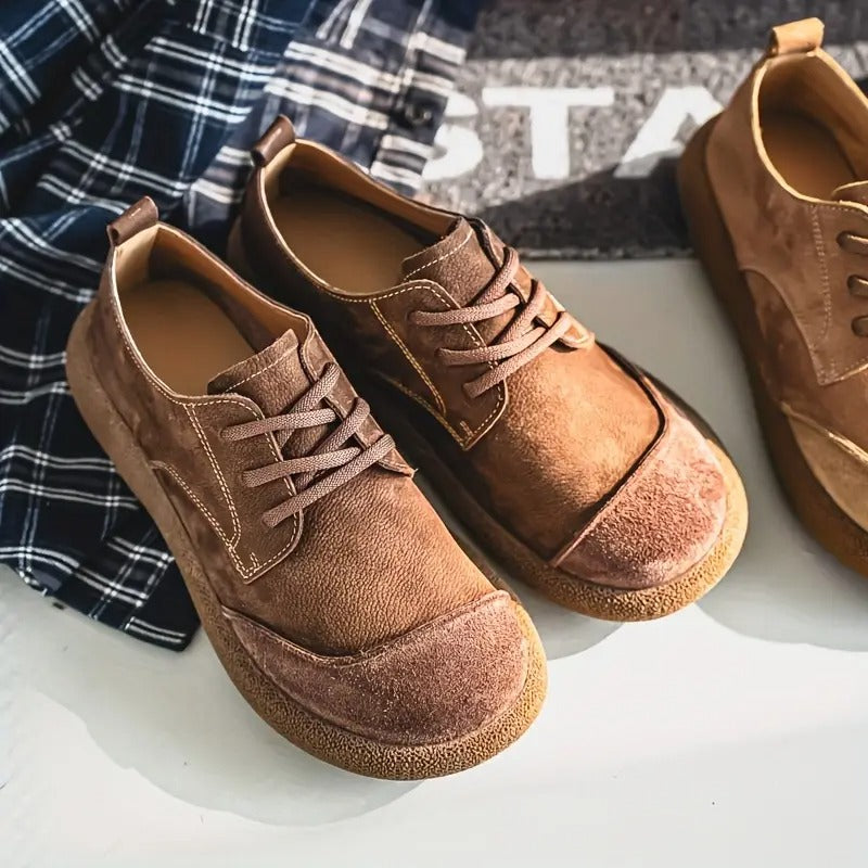 Men's Retro Casual Shoes | Wide Toe