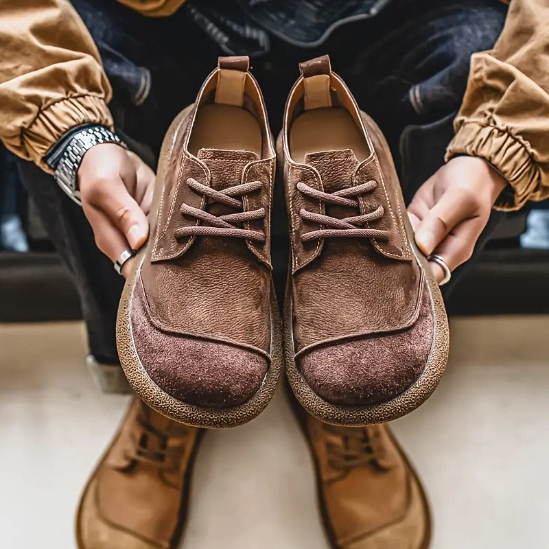 Men's Retro Casual Shoes | Wide Toe