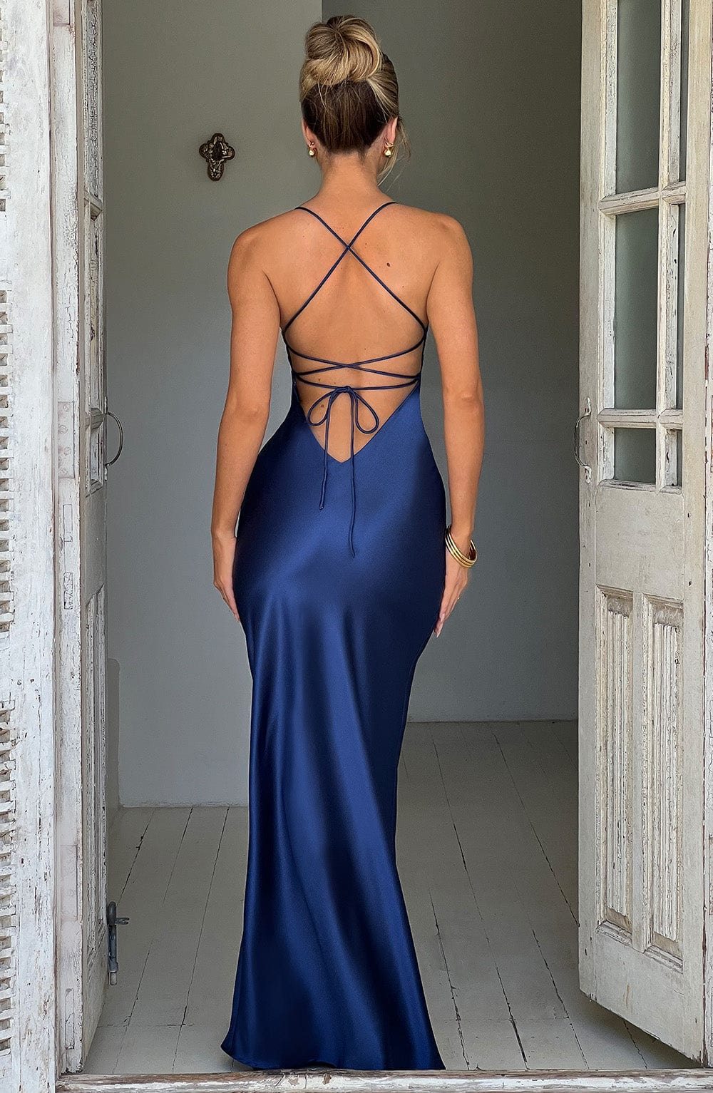 Manuela Maxi Dress - Navy