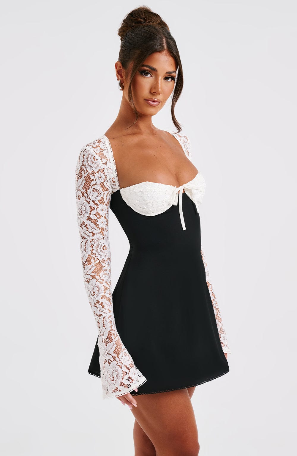 Zoe Mini Dress-White
