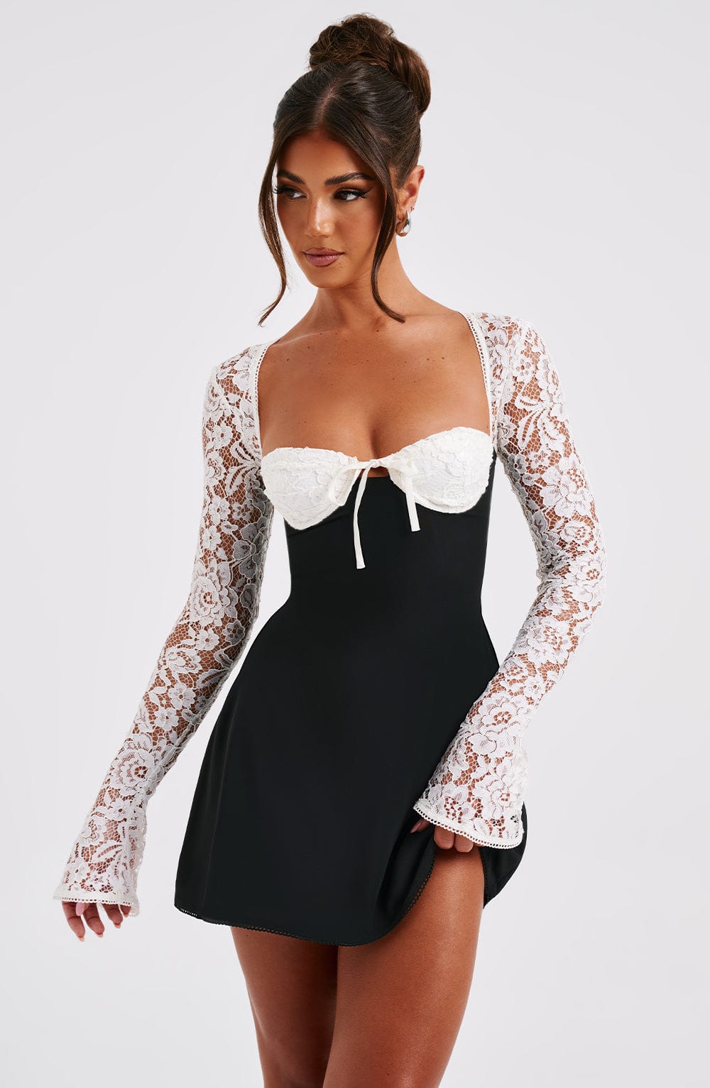 Zoe Mini Dress-White