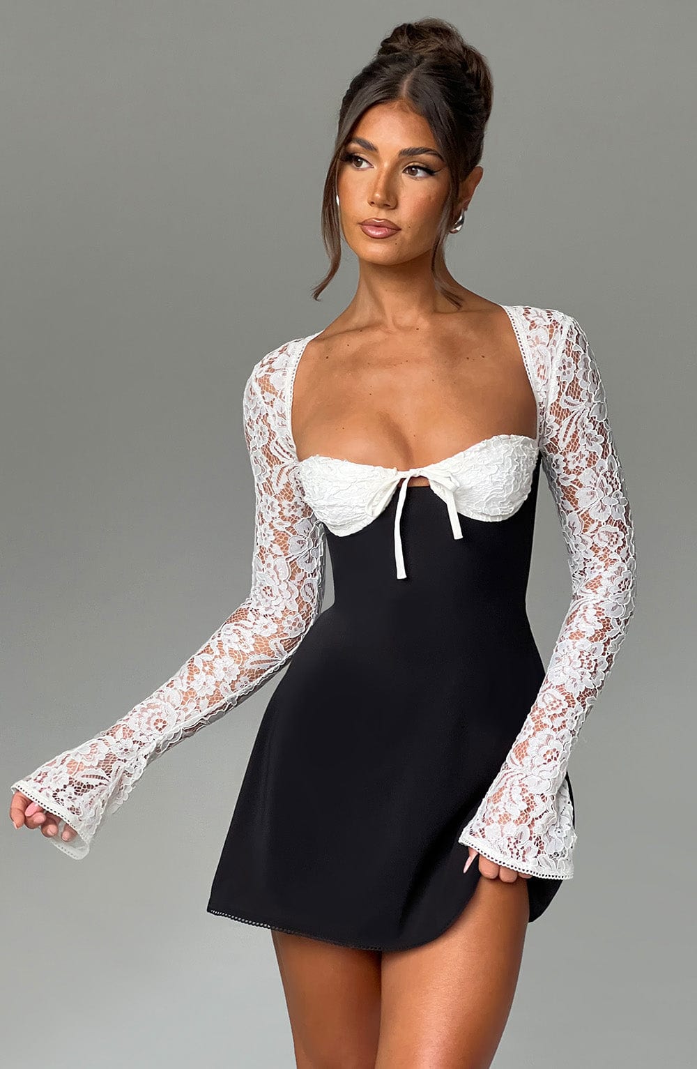 Zoe Mini Dress-White