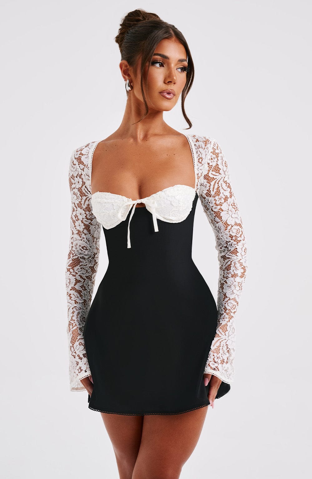 Zoe Mini Dress-White