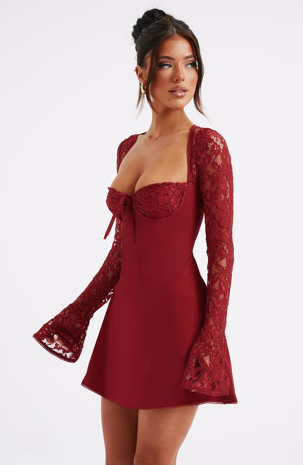Alejandra Mini Dress - Red