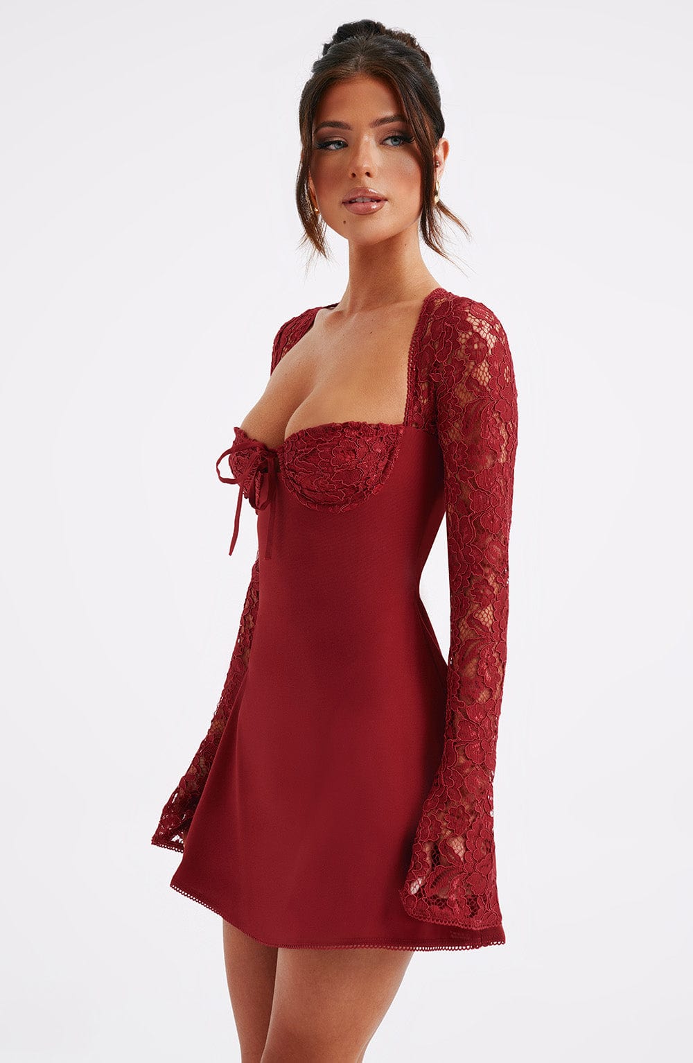 Alejandra Mini Dress - Red