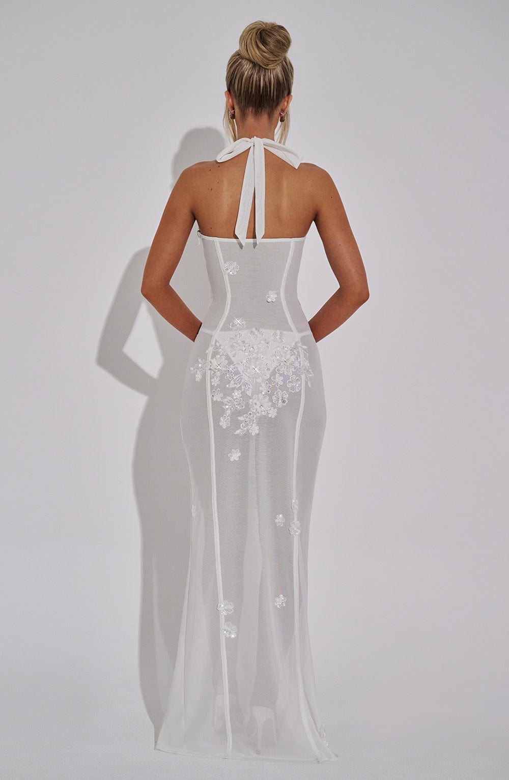 Alicia Maxi Dress-Ivory