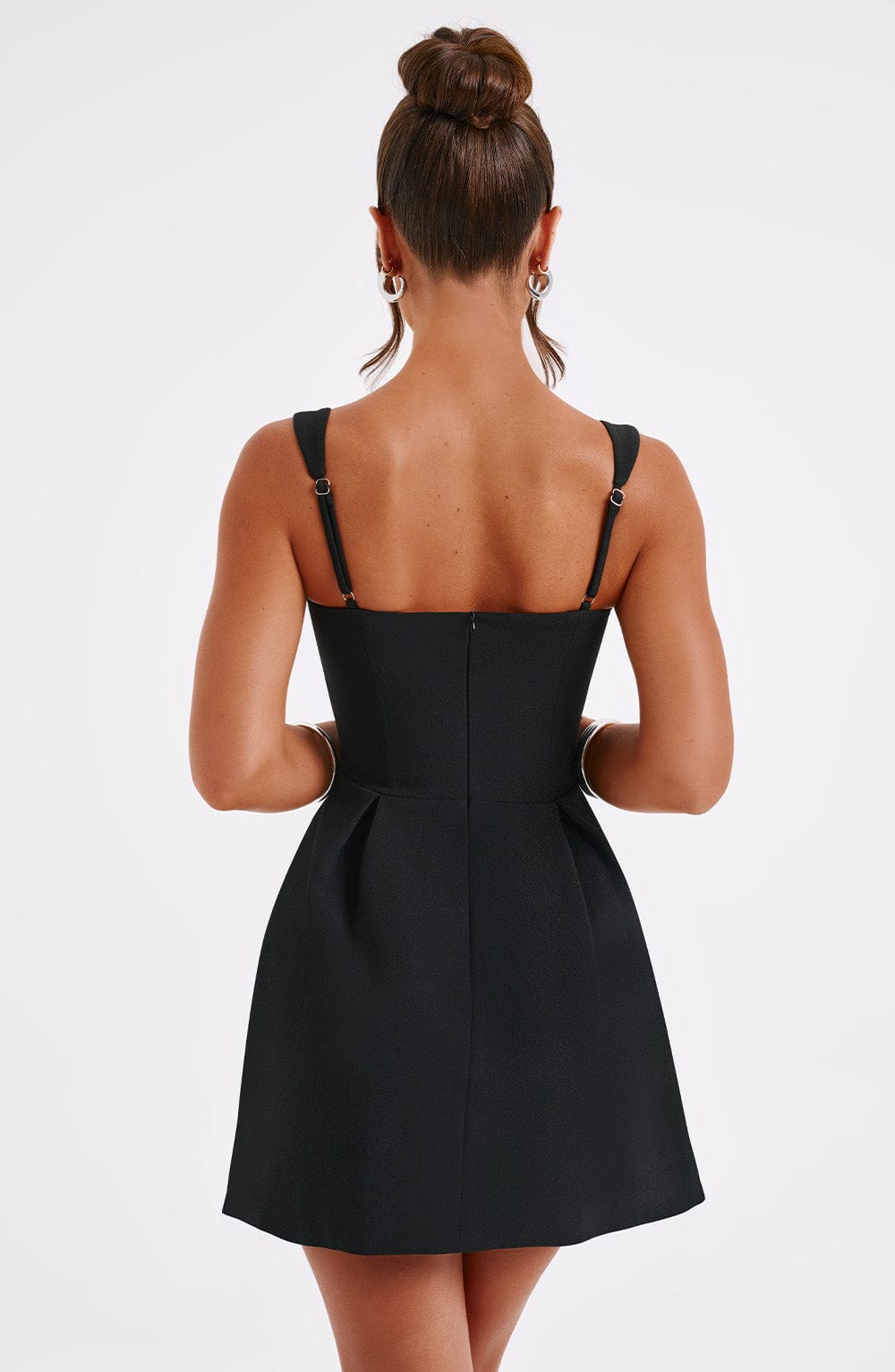 Juliana Mini Dress-Black