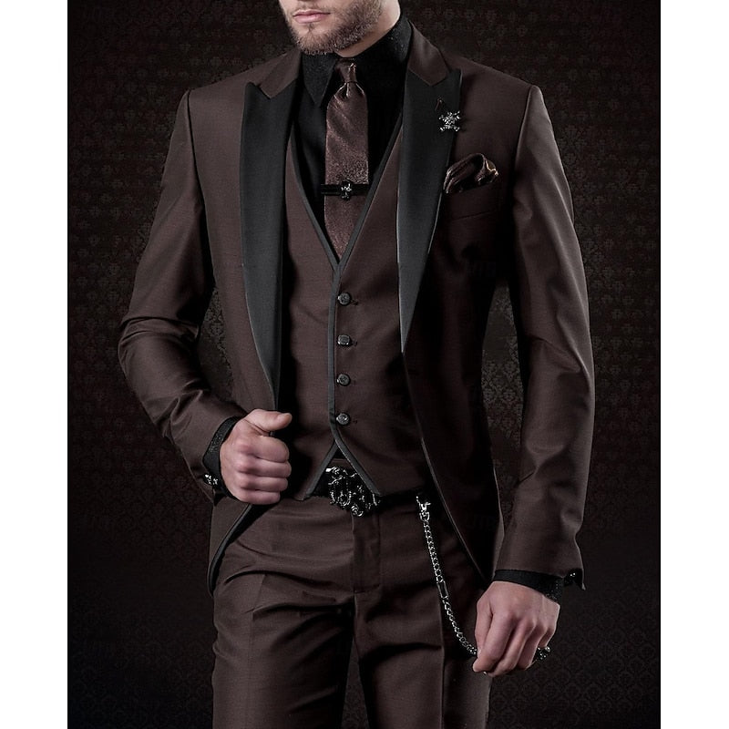 Complete Elegant Wedding Suit for Men