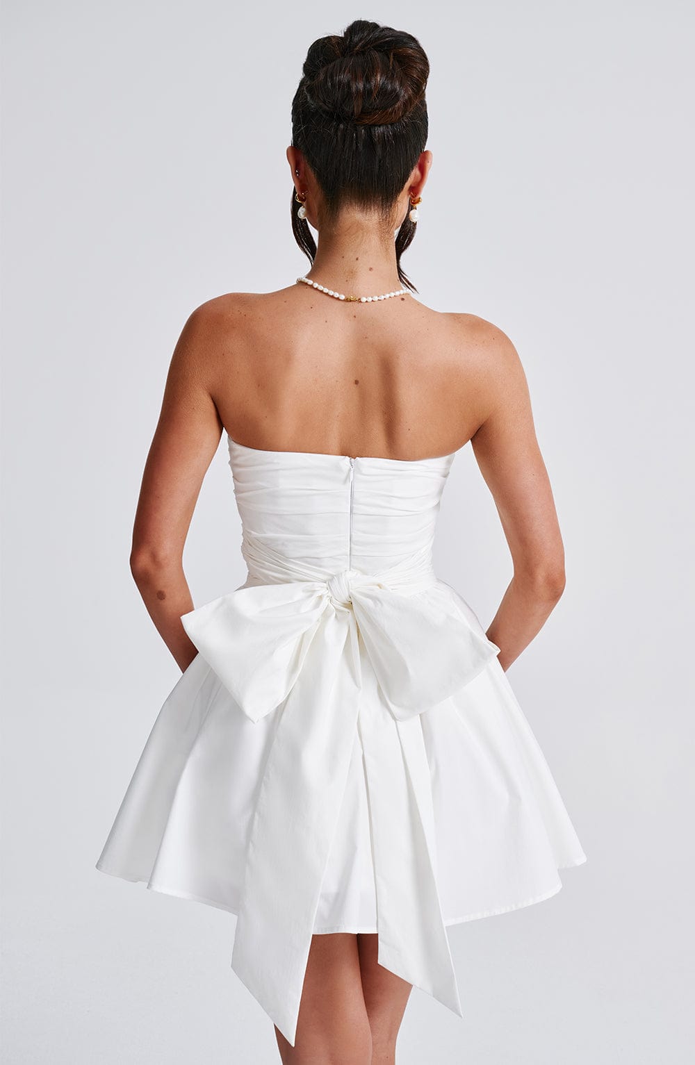 Africa Mini Dress - Ivory