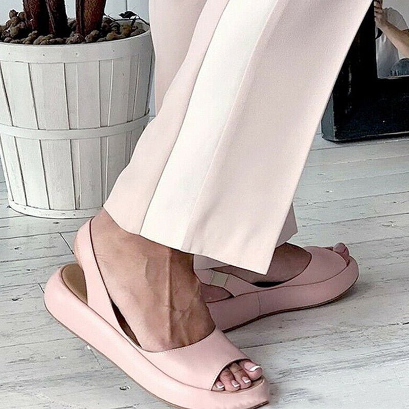 Casual Open Toe Slingback Sandals for Women