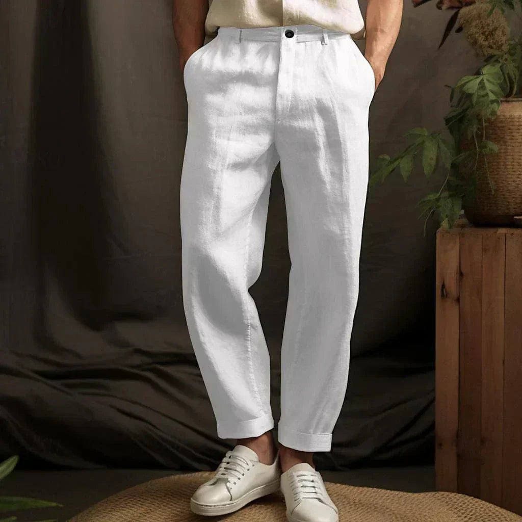 Men's Linen Casual Pants