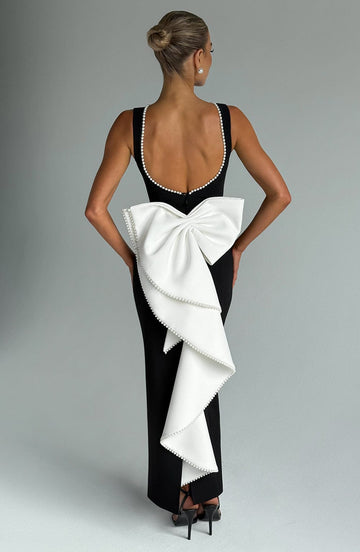 Elizabeth Midaxi Dress-Black