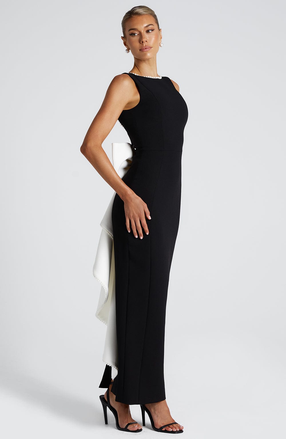 Elizabeth Midaxi Dress-Black