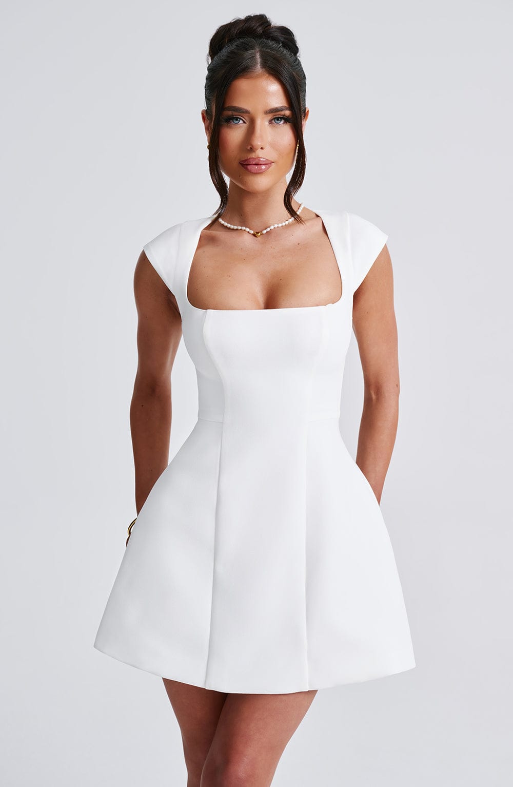 Amanda Mini Dress - Ivory