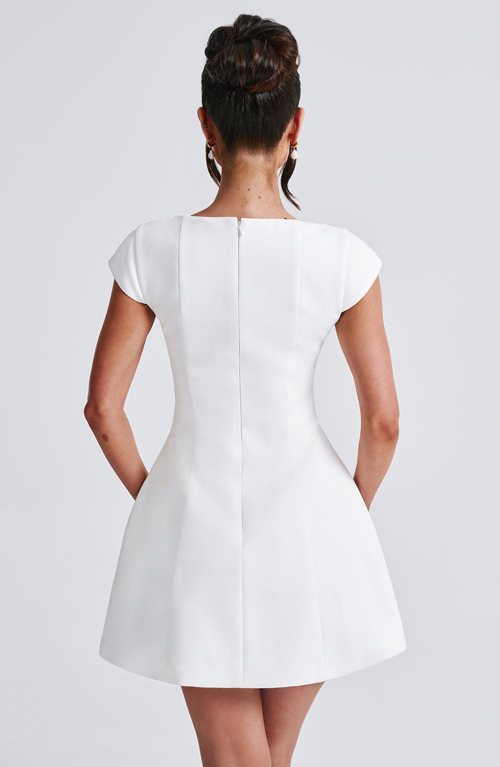 Amanda Mini Dress - Ivory