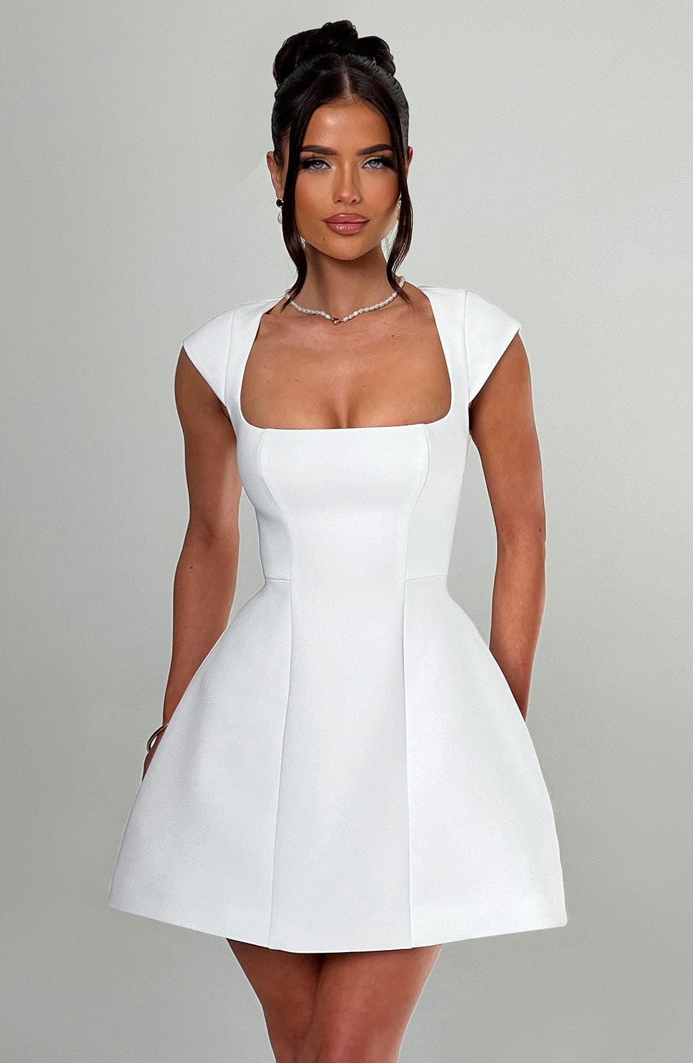 Amanda Mini Dress - Ivory