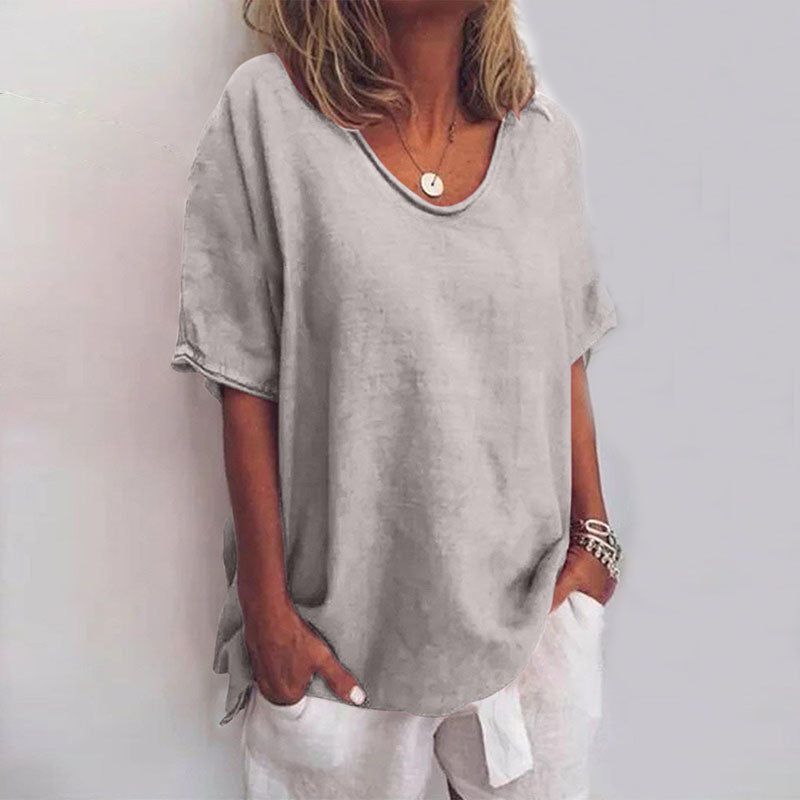 Casual Short Sleeve T-Shirt for Women | Relaxed Fit