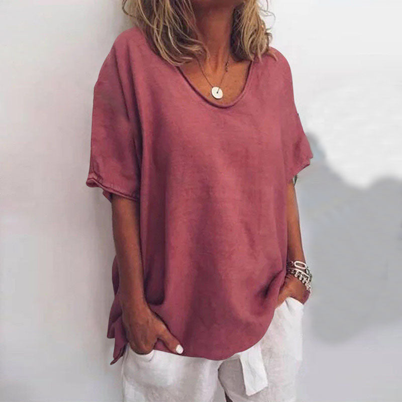Casual Short Sleeve T-Shirt for Women | Relaxed Fit