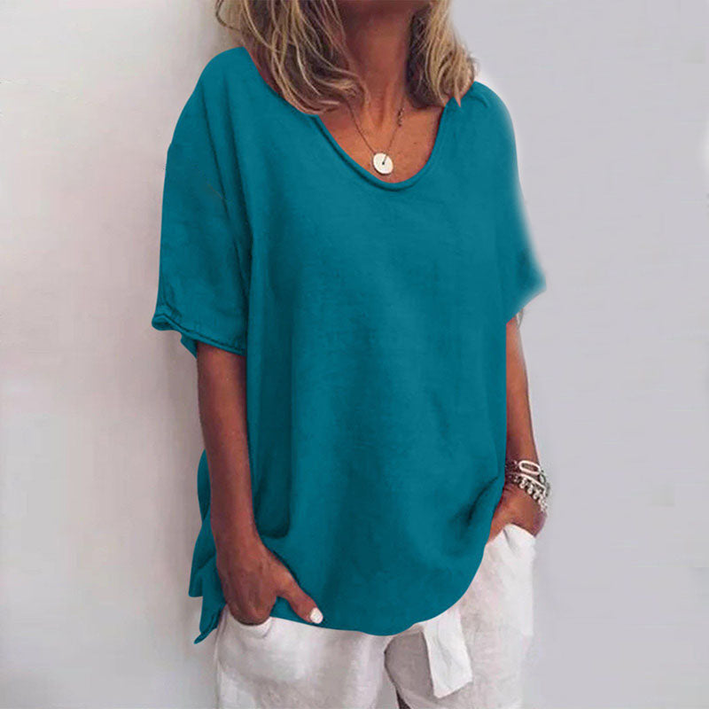 Casual Short Sleeve T-Shirt for Women | Relaxed Fit