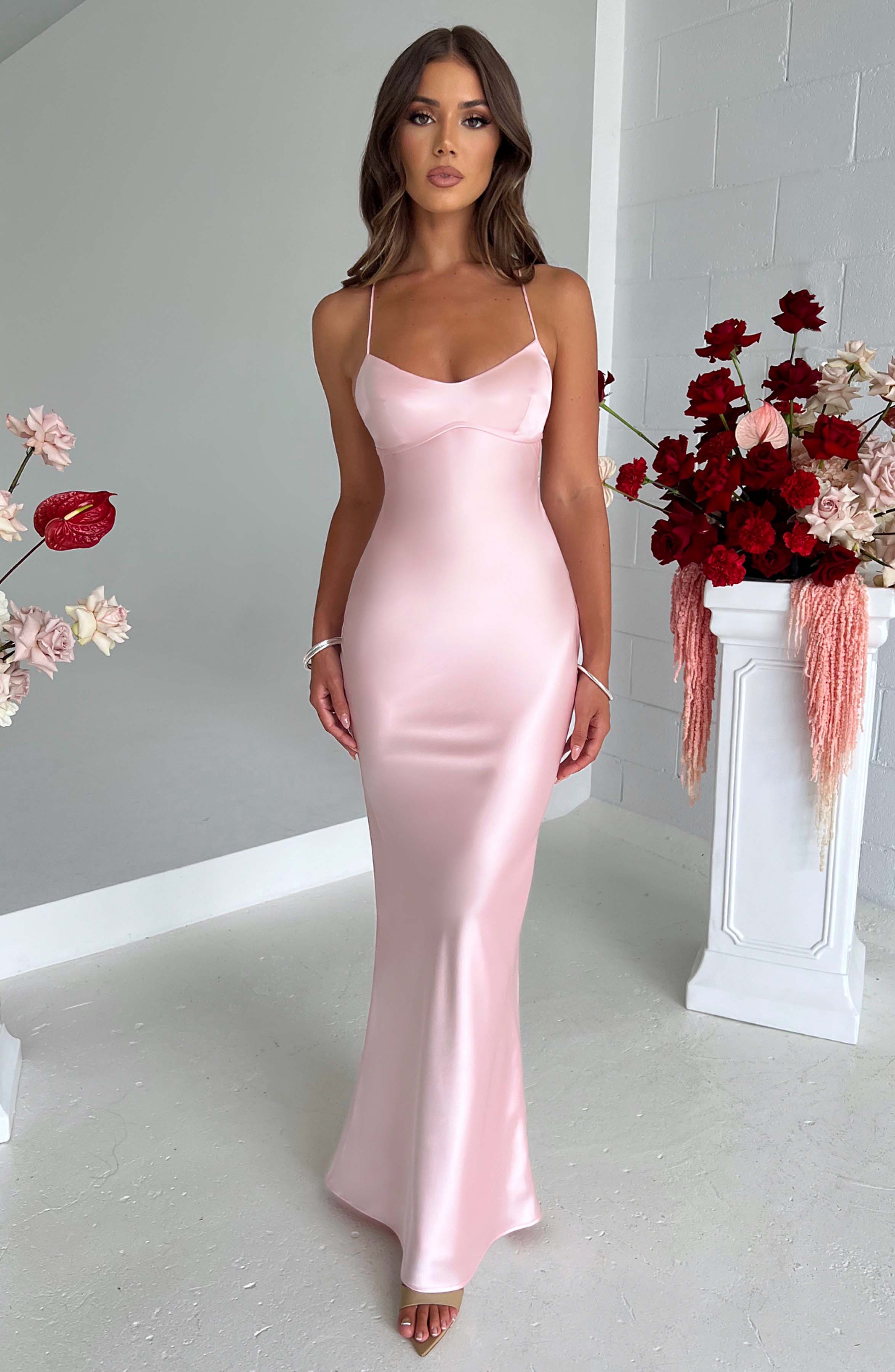 Mia Maxi Dress - Blush