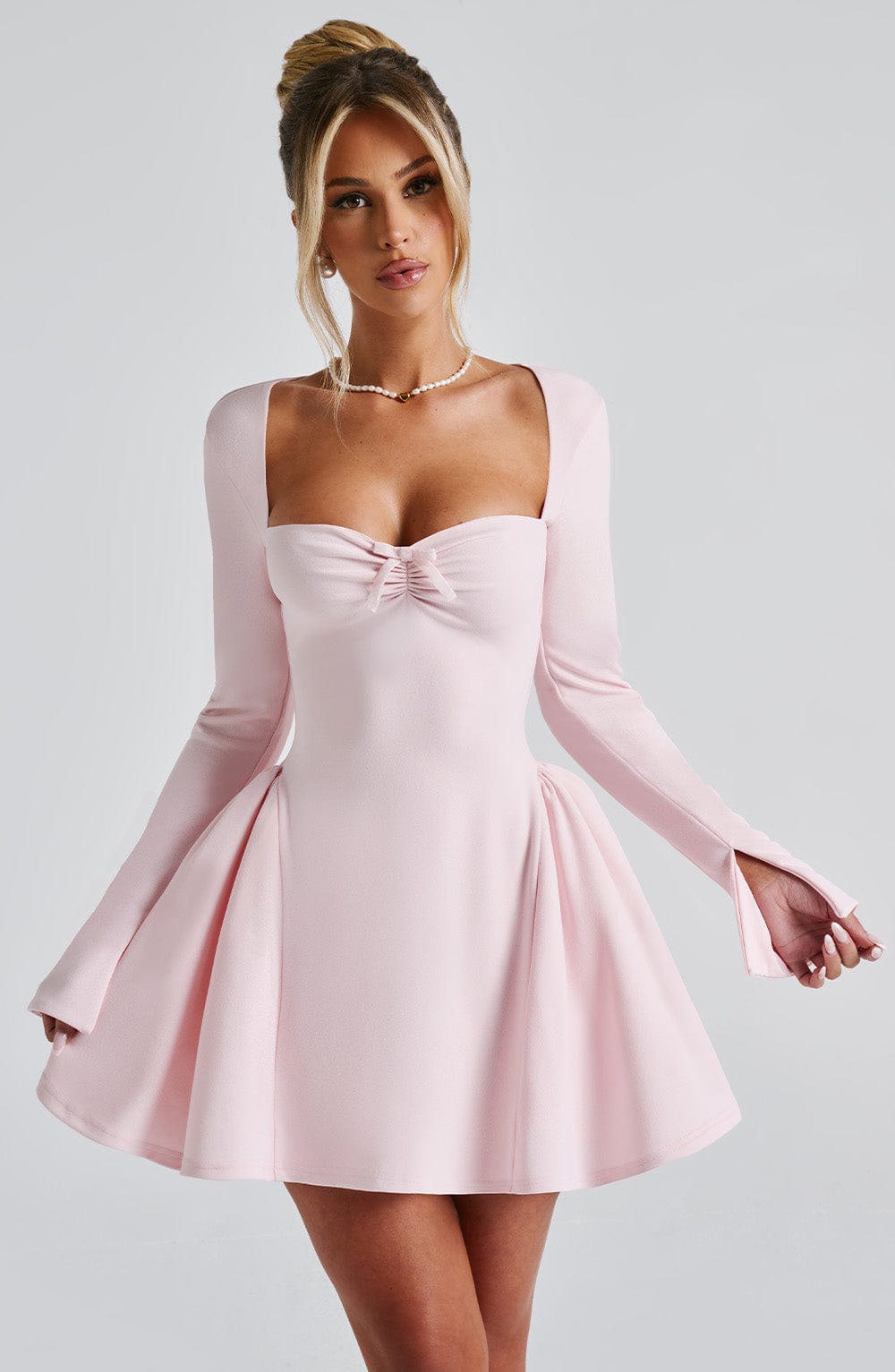 Maite Mini Dress - Blush