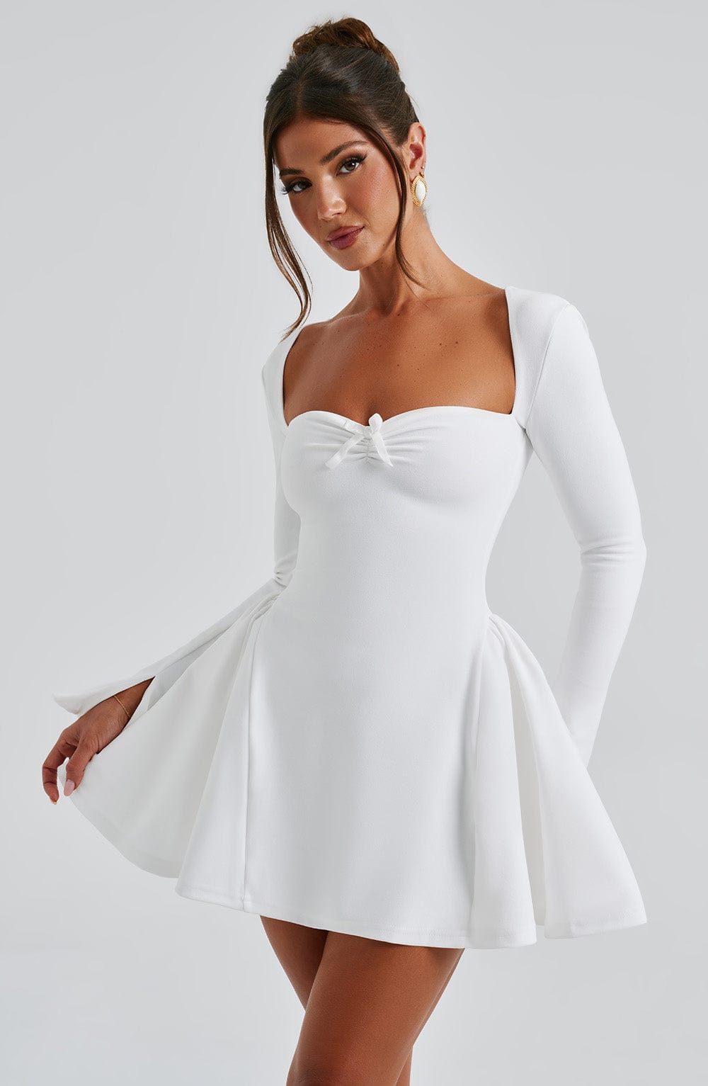 Melissa Mini Dress - Ivory