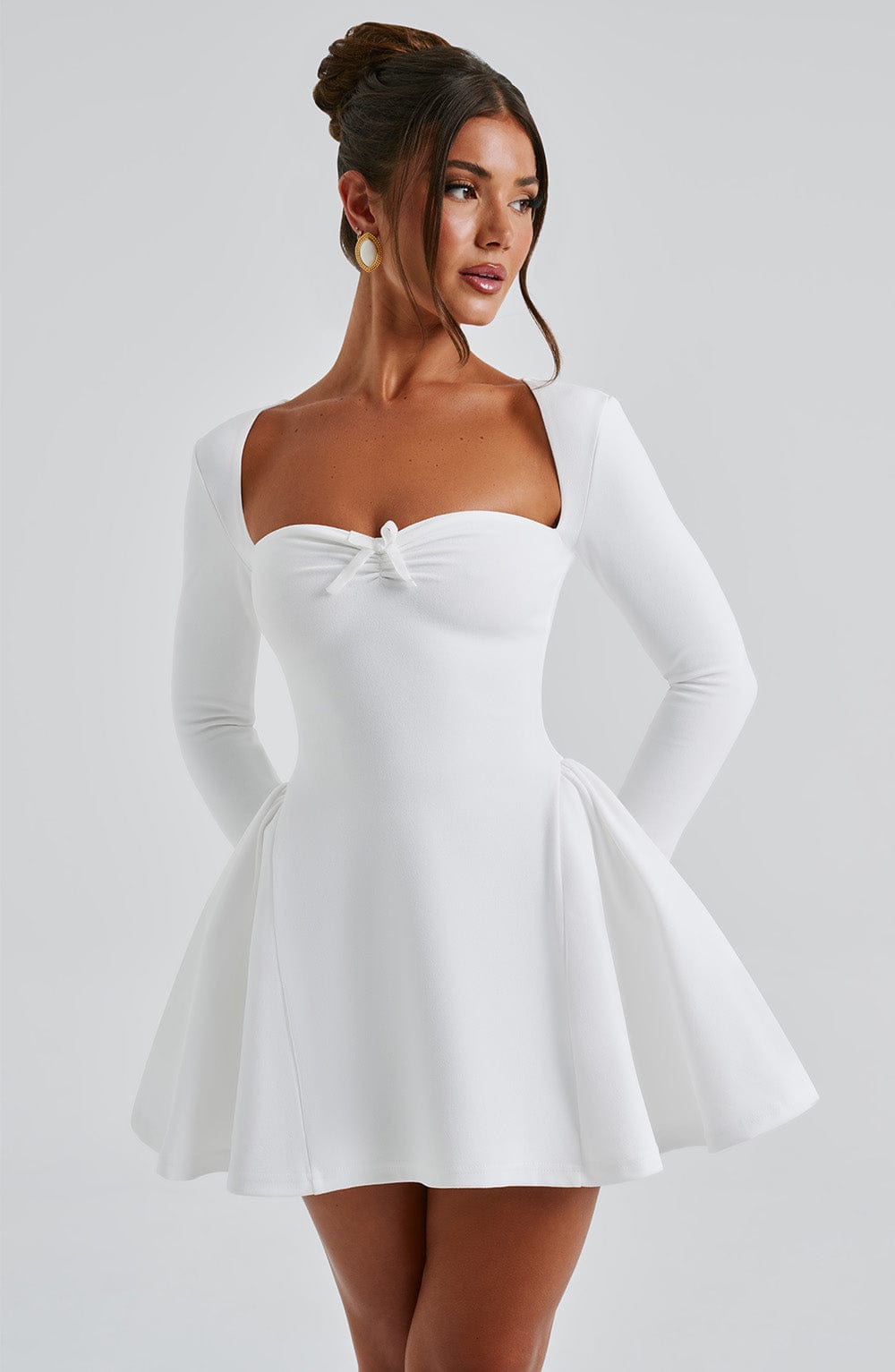 Melissa Mini Dress - Ivory
