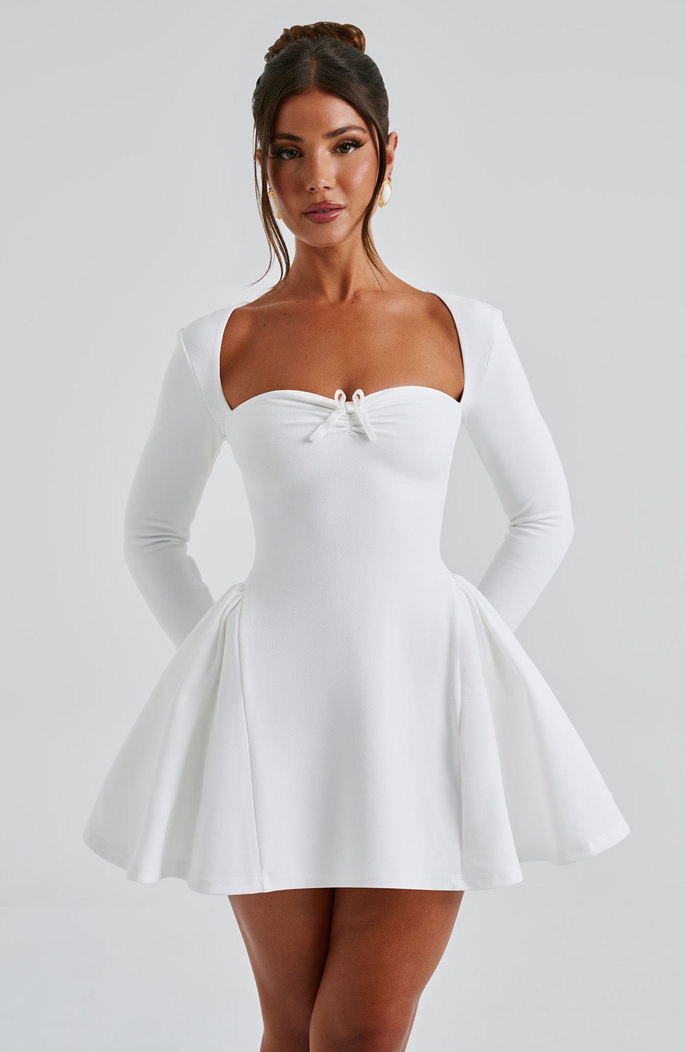Melissa Mini Dress - Ivory
