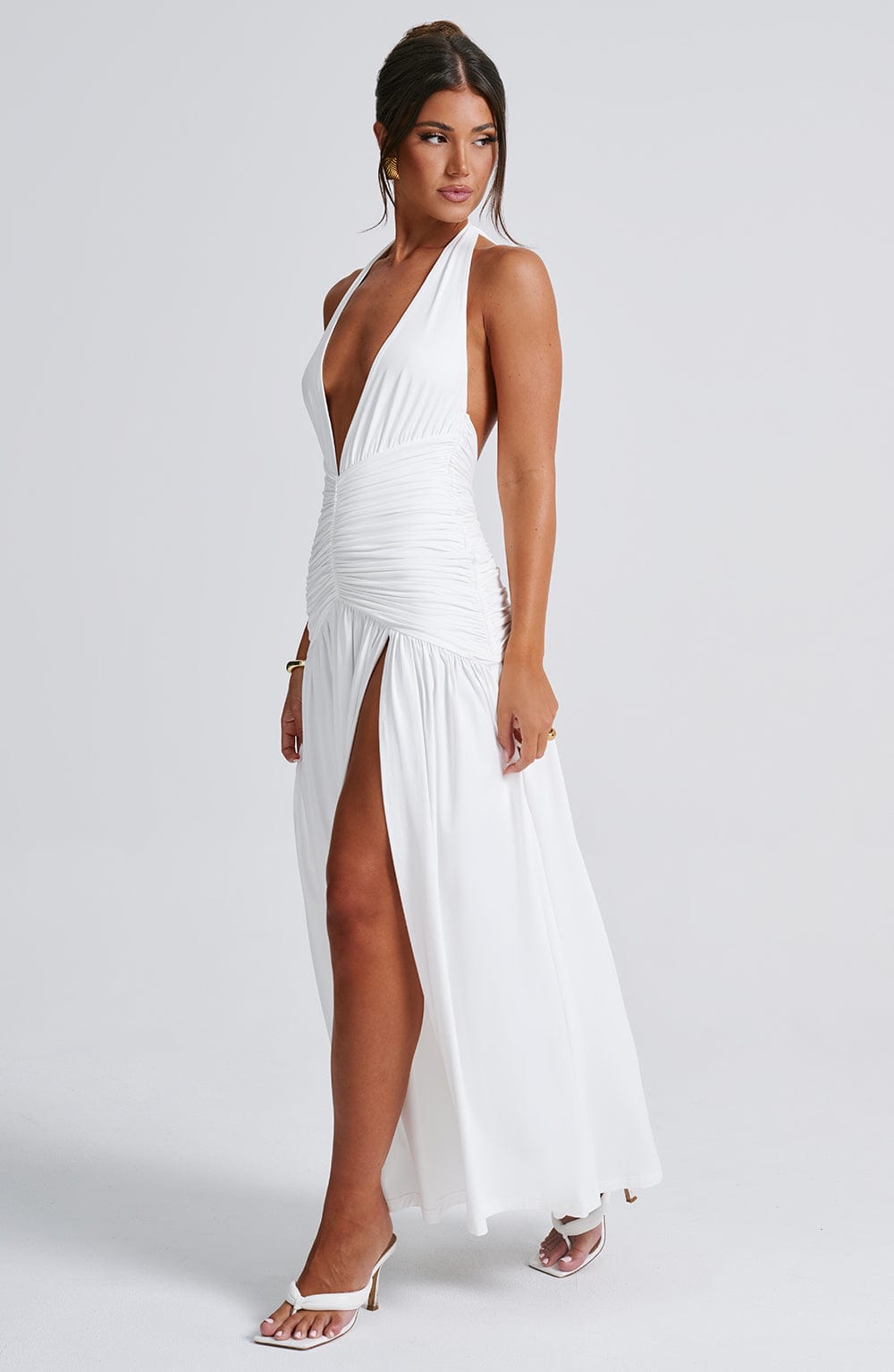 Agustina Maxi Dress - White