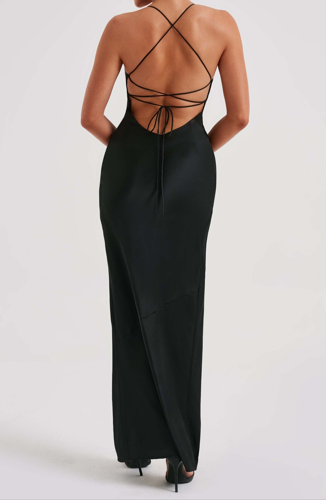 María Maxi Dress - Black
