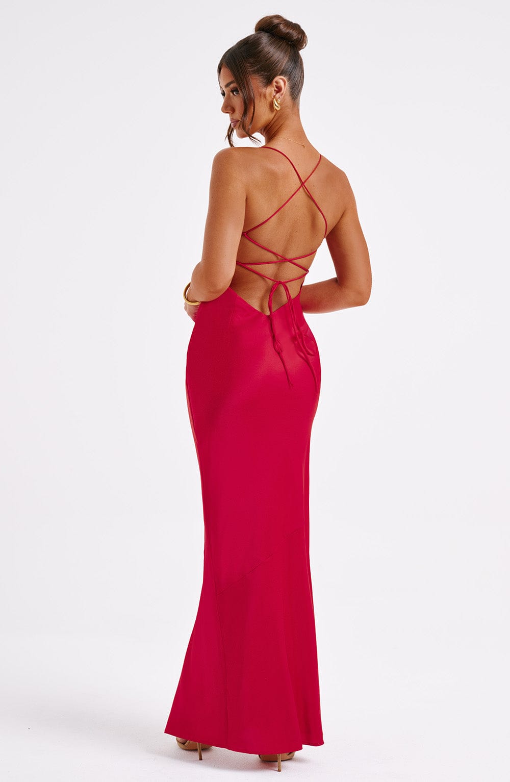 Elizabeth Maxi Dress - Red