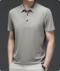 Men's Short Sleeve Structured Polo Shirt | Professional Casual Wear