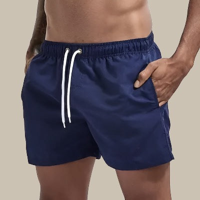 Men's Summer Swim Trunks | Featuring Drawstring and Side Pockets