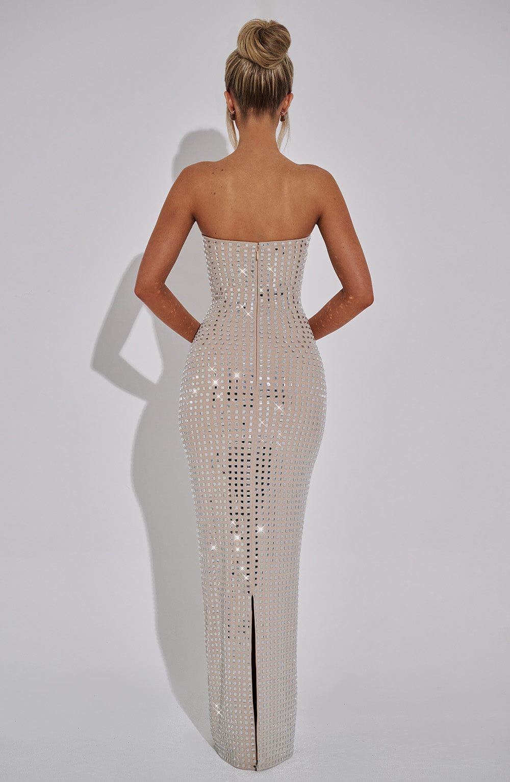 Josefina Maxi Dress-Nude