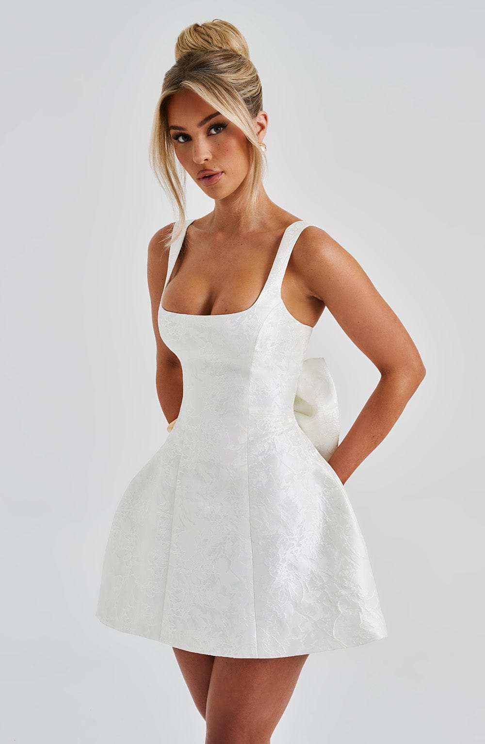 Rocio Mini Dress - Ivory