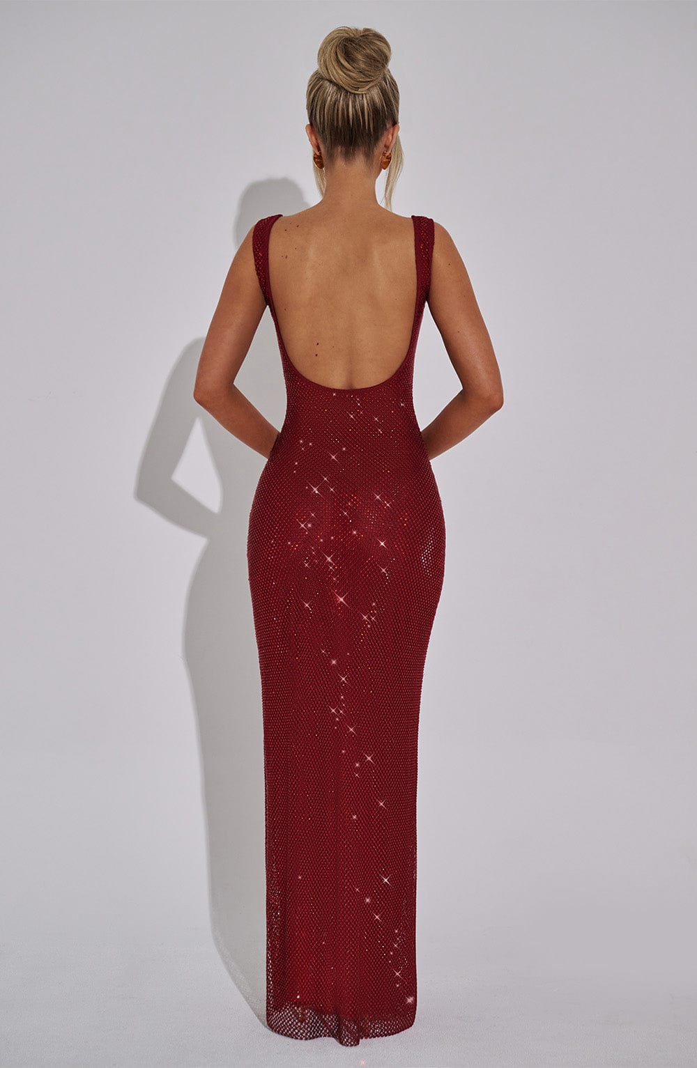 Alba Maxi Dress - Wine