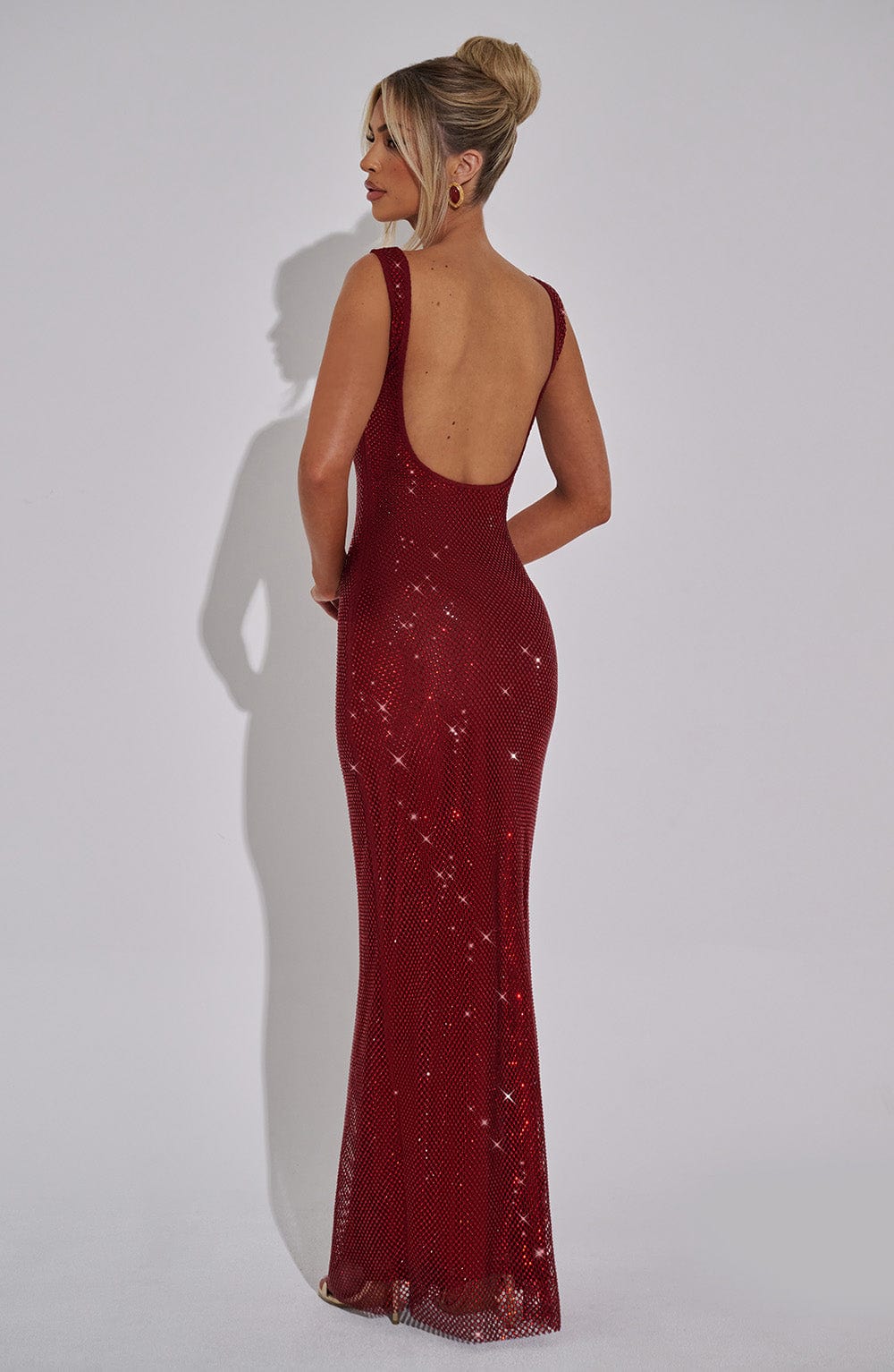 Alba Maxi Dress - Wine