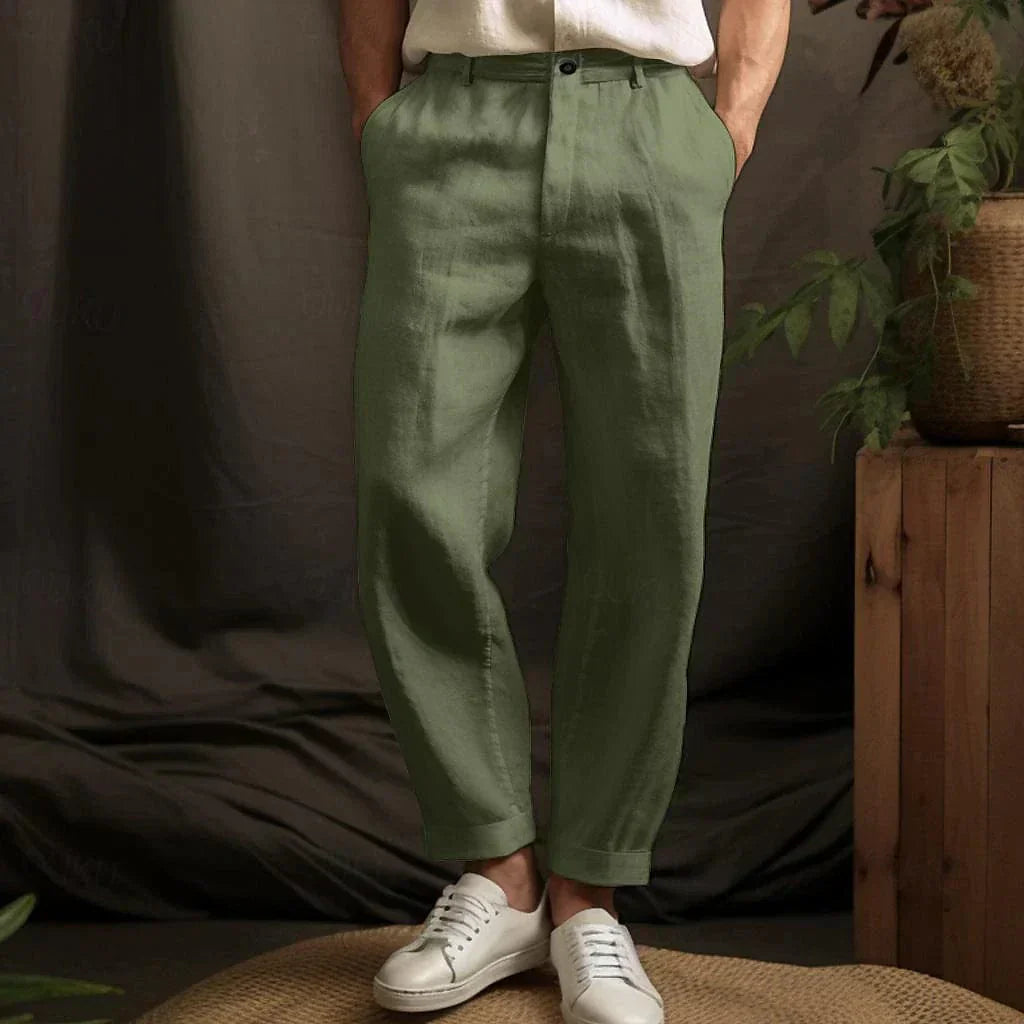 Men's Linen Casual Pants