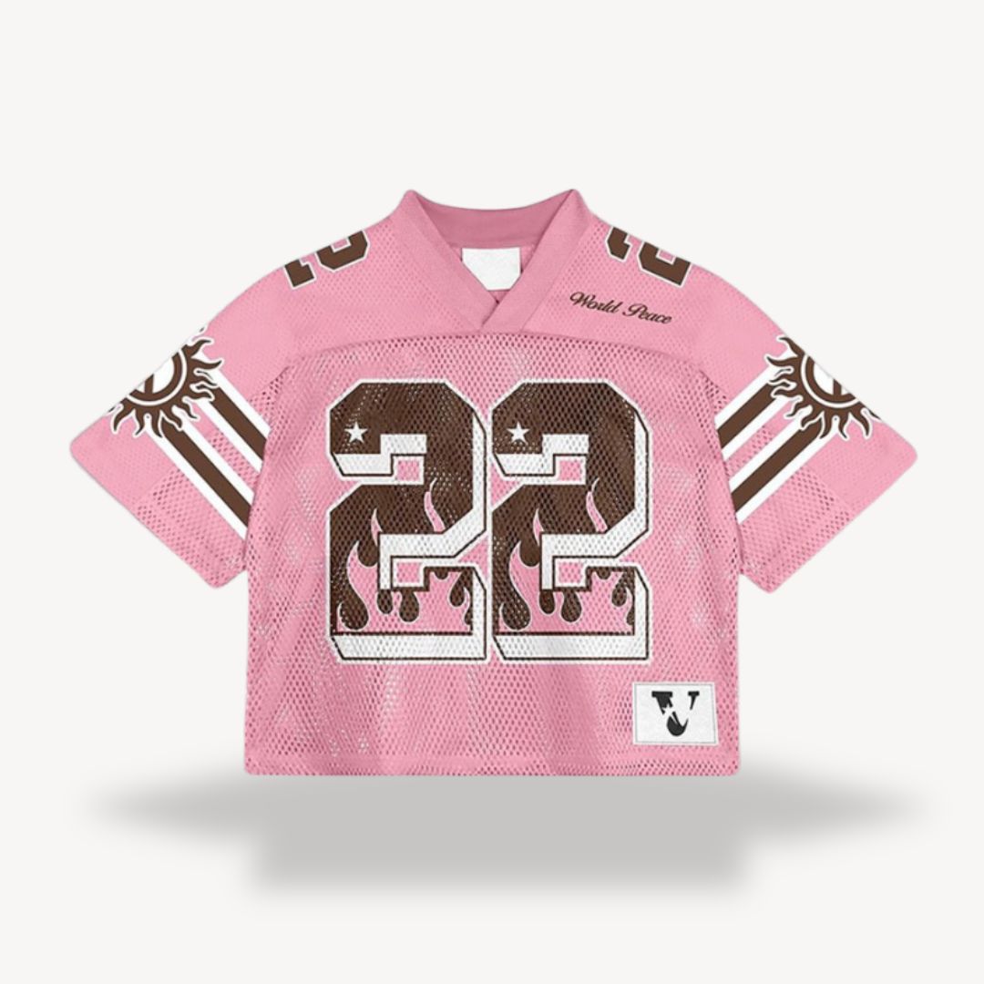 Men's Cropped Y2K Sport T-Shirt | Short Sleeve