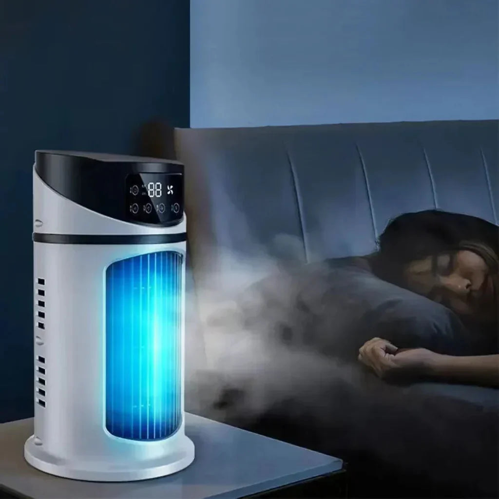Compact Portable Evaporative Cooling Fan