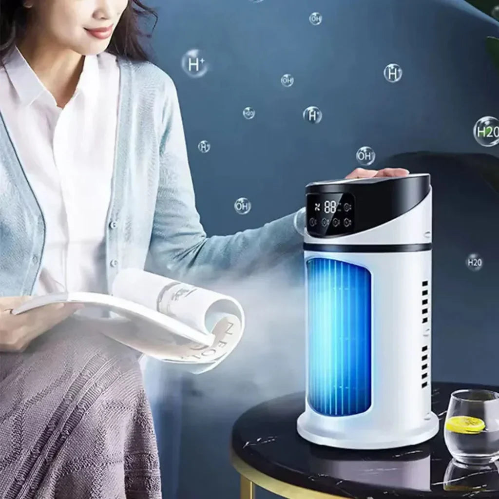 Compact Portable Evaporative Cooling Fan