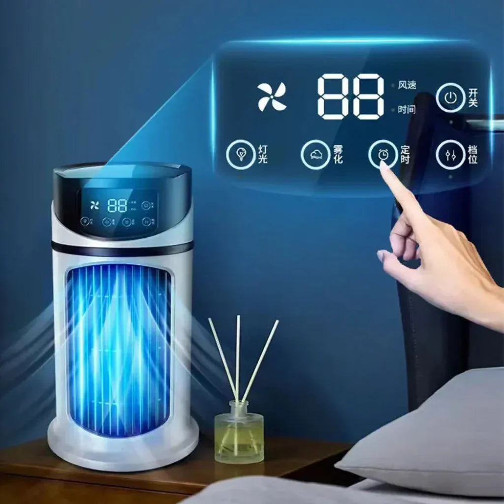 Compact Portable Evaporative Cooling Fan
