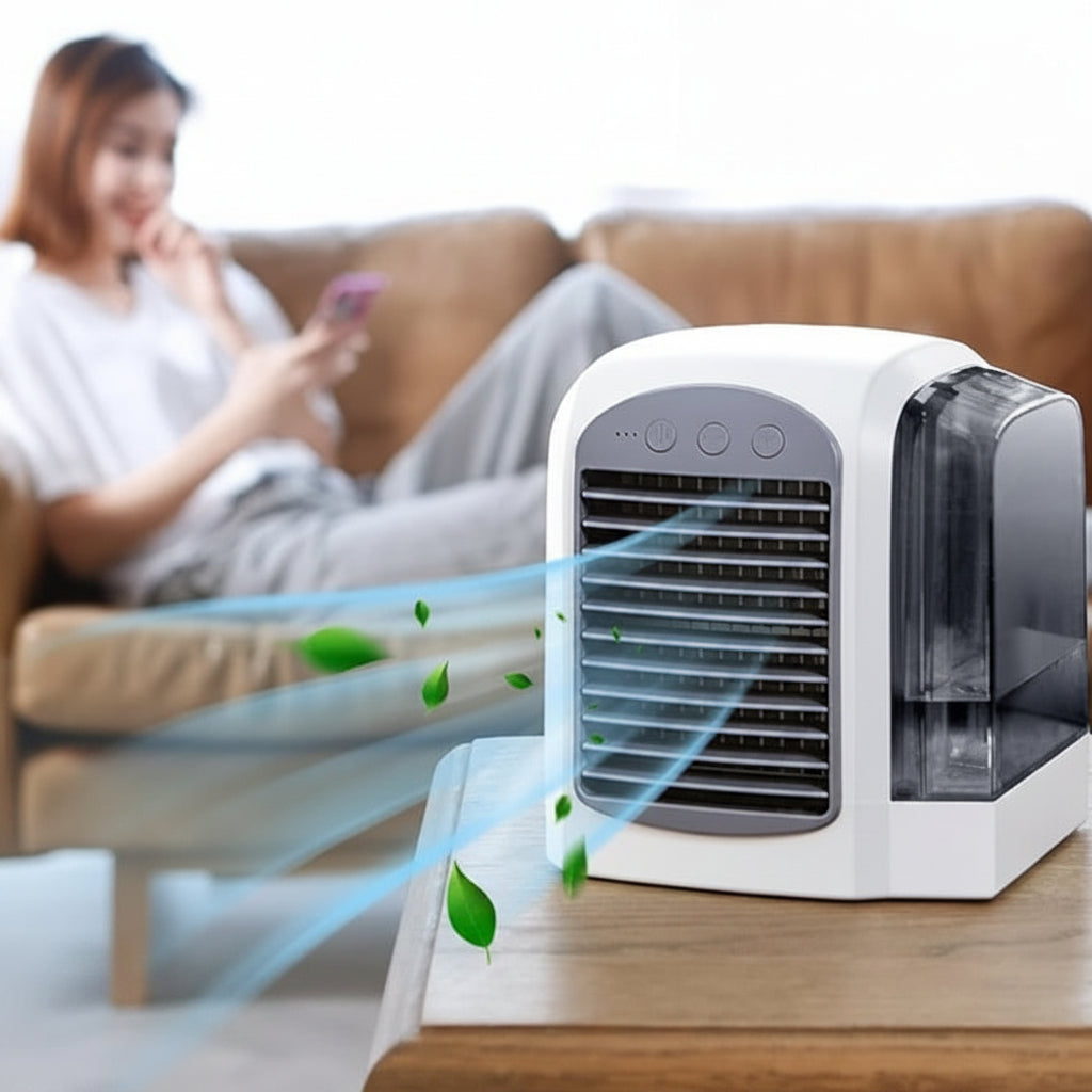 Portable Mini Oscillating Air Cooler Fan