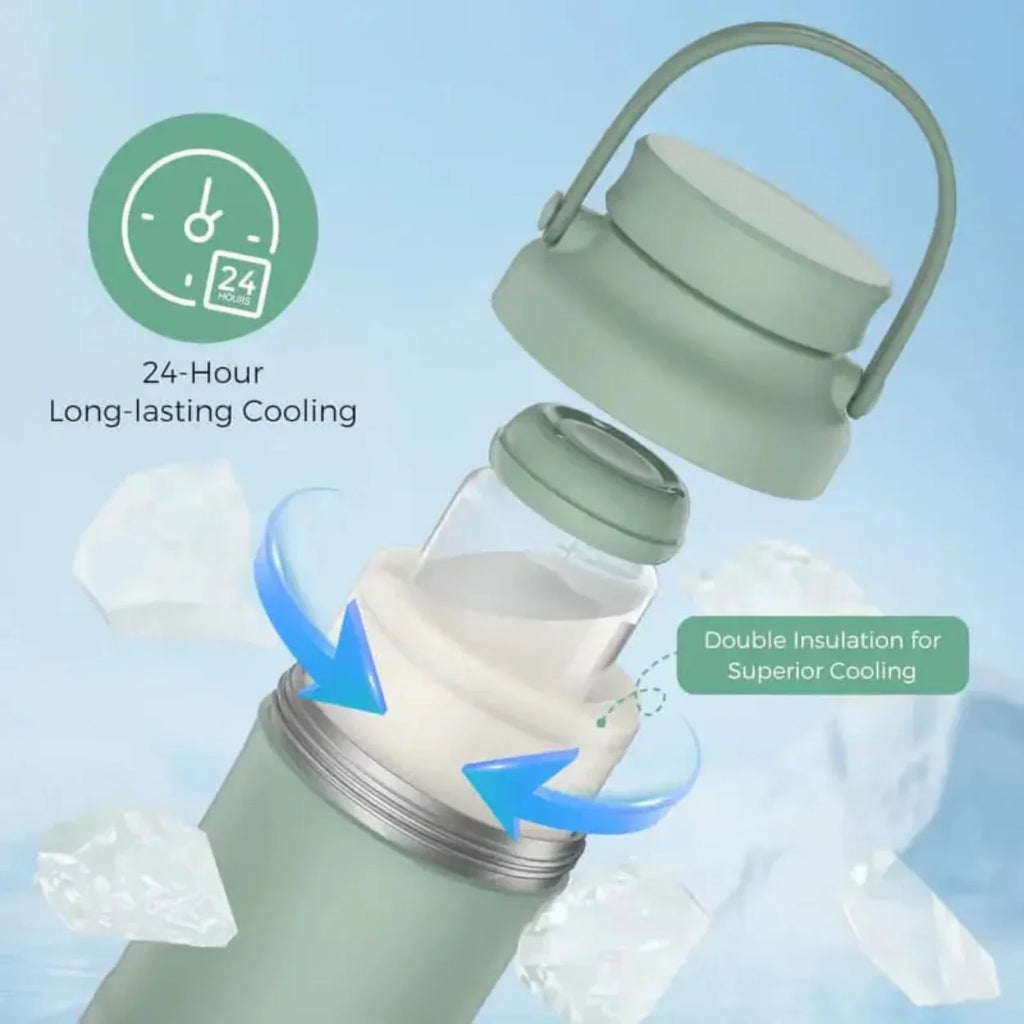 Insulated Portable Breast Milk Storage Cooler
