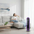 Silent Adjustable Portable Bladeless Oscillating Tower Fan