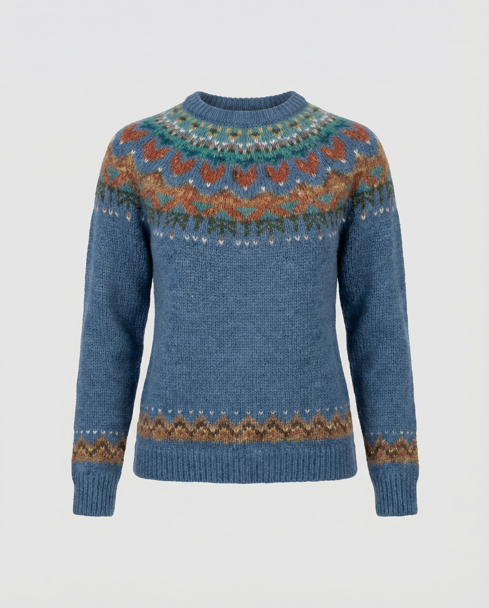 Women’s Vintage Fair Isle Knit Sweater | Winter