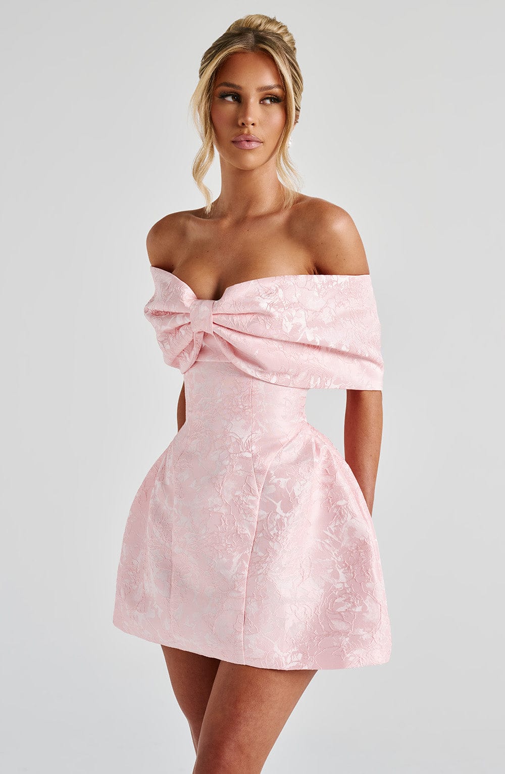 Alba Mini Dress - Blush