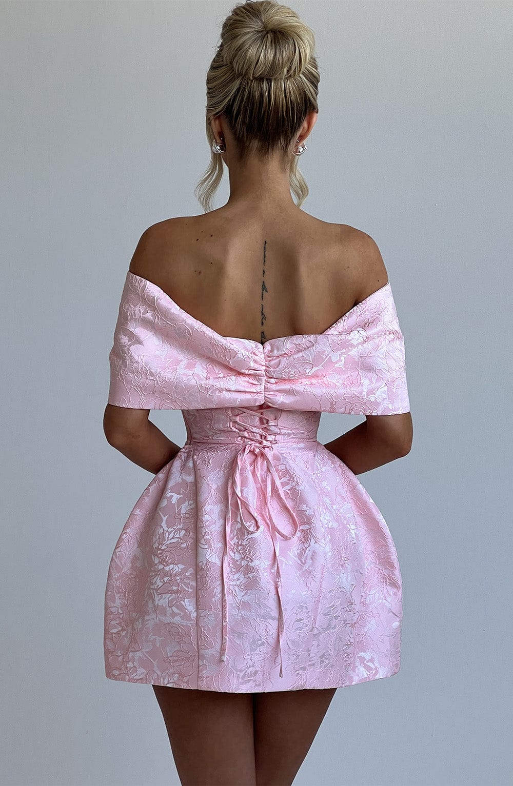 Alba Mini Dress - Blush