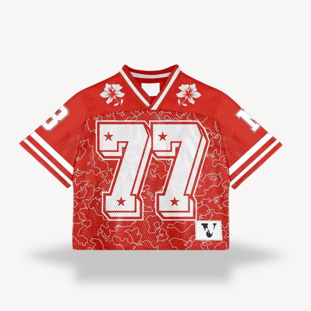 Men's Cropped Y2K Sport T-Shirt | Short Sleeve