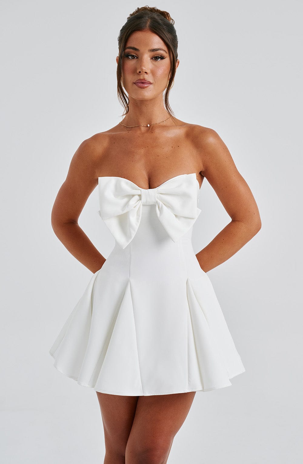 María Camila Playsuit - Ivory